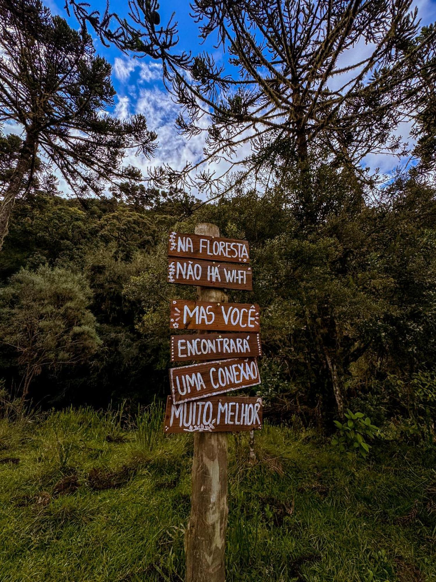 Glamping Atmosphera Cambará Buitenkant foto